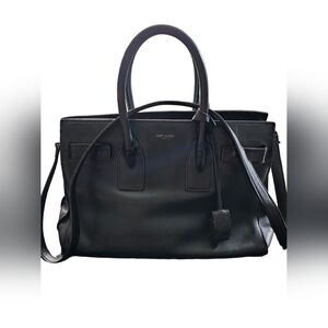 Saint Laurent Sac De Jour Small Black